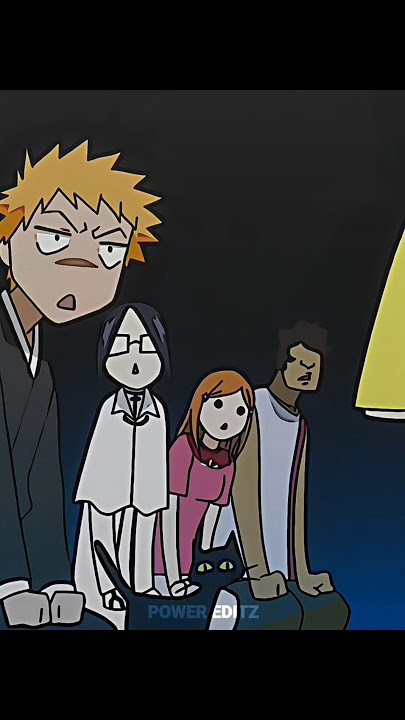 MY NAME IS GANJO SHIBA 😂 |        BLEACH ICHIGO KUROSAGI 👀 |         #shocked#bleach#ichigo#anime