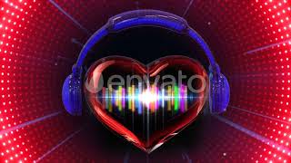 Heart Music VJ Loops