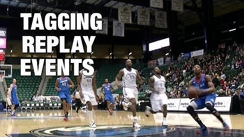 Tagging Instant Replay Events in NewTek 3Play