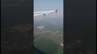 Kolkata overview from above in aeroplane