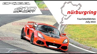 Nürburgring Nordschleife  Battle Lotus Exige v6 410, 991 GT3 RS et Corvette Z06