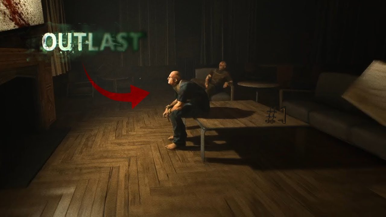 This game is scary!! OUTLAST #1 - YouTube