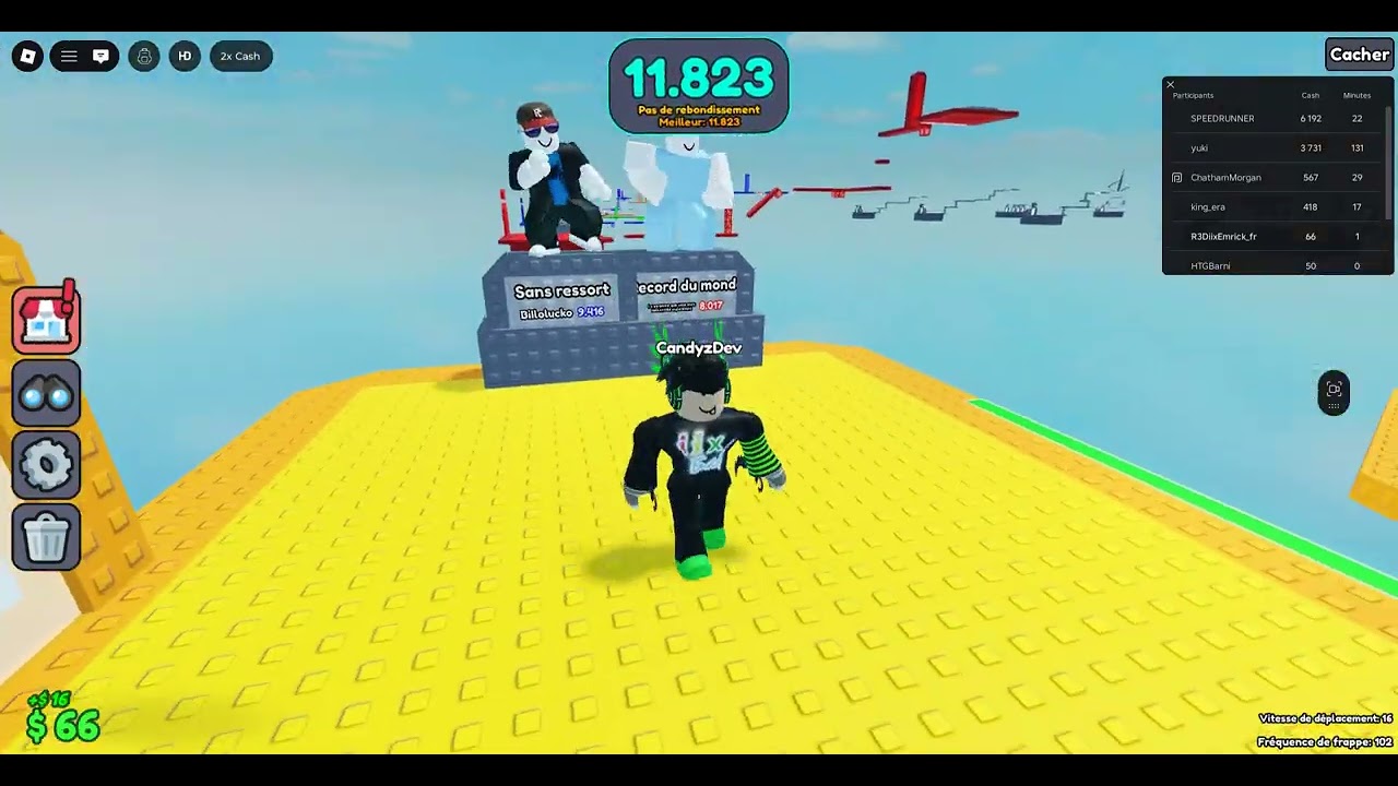 J'ai tester mes compétence en OBBY (J'ai tout loupé❤️)