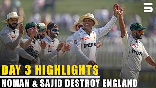 Day 3 Highlights | Pakistan Beat England by 9 Wickets! | 3rd Test 2024 | MR1T