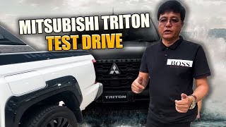 TINEST DRIVE KO ANG BAGONG MITSUBISHI TRITON | Romeo Catacutan - Idol Tiktok