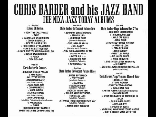 Chris Barber's Jazz Band - Majorca