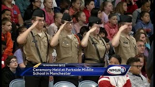 School holds ceremony to mark anniversary of 9/11