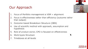 Scrum@Scale Overview of Principles for Agile Portfolio Management Overview
