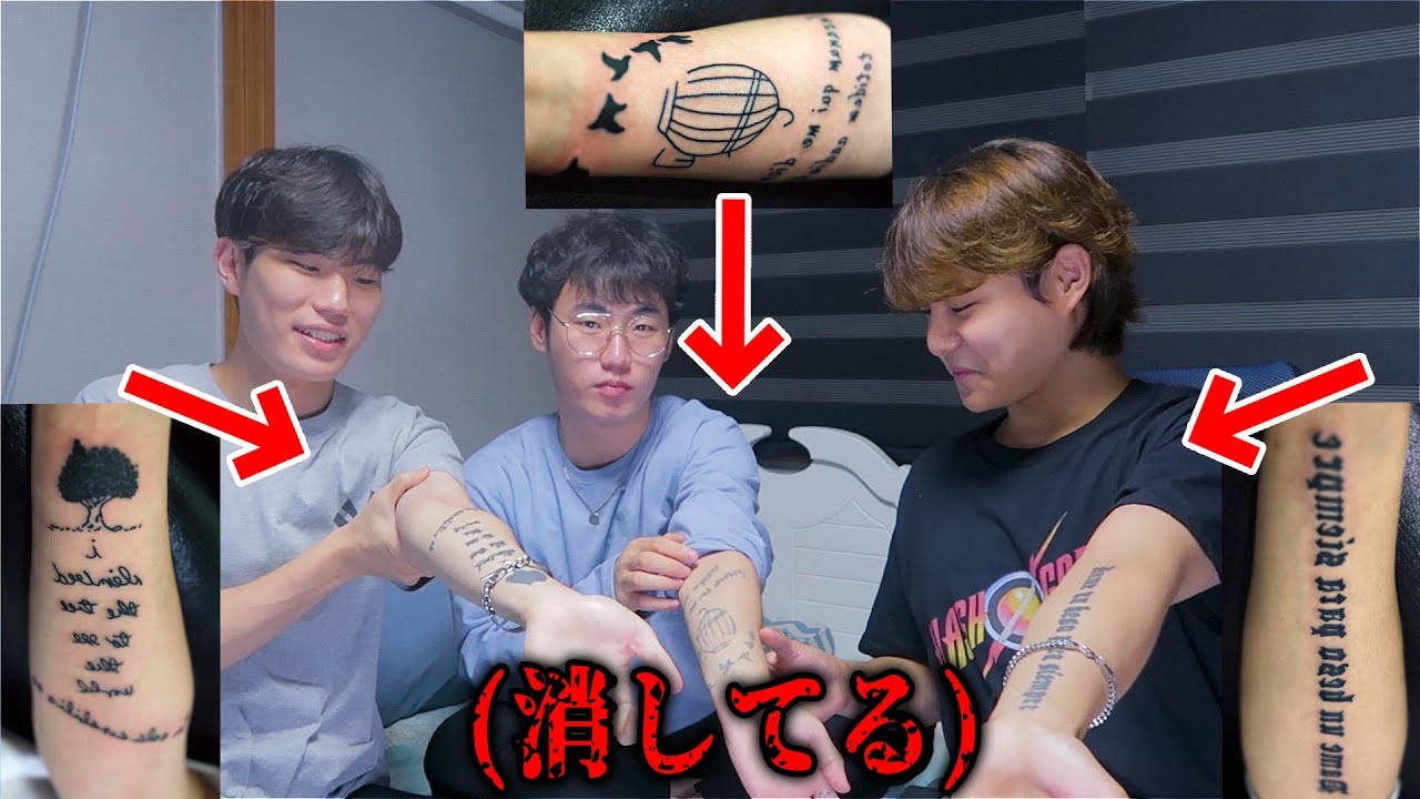 韓国のタトゥー事情をお話しします Youtube