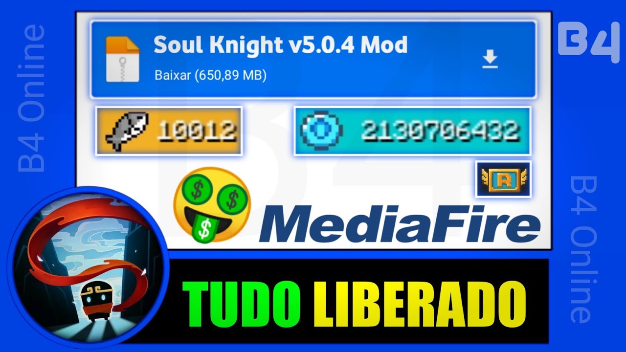 Soul Knight v5.5.2 Apk Mod [Dinheiro Infinito/Mod Menu]