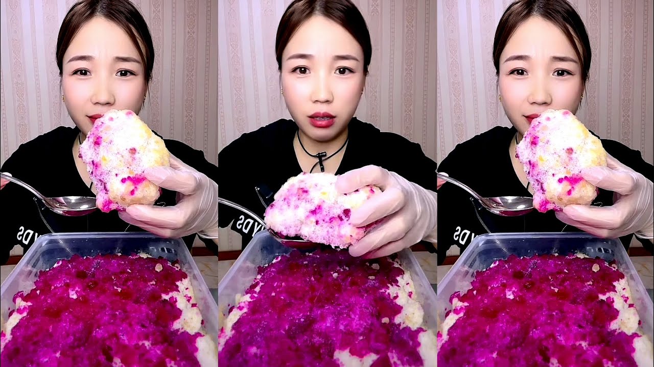 ASMR SHAVED ICE EATING QIAN