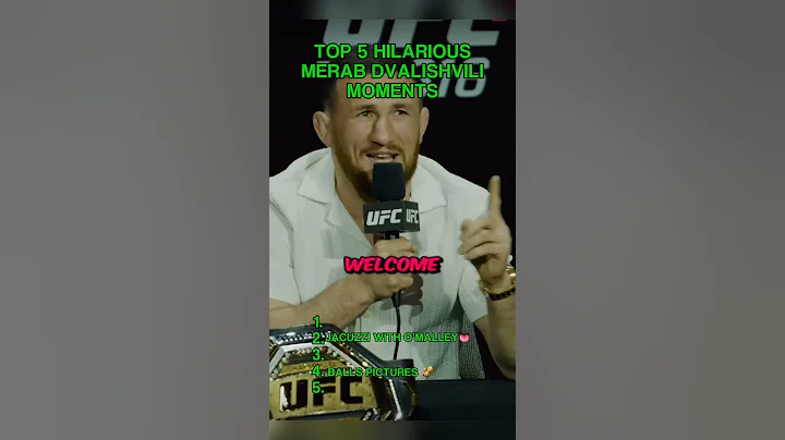 Top 5 HILARIOUS Merab moments #ufc #mma #shorts