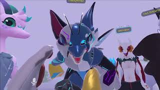bringing my family into VR to meet FURRIES