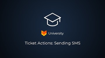 Sending SMS | HappyFox University