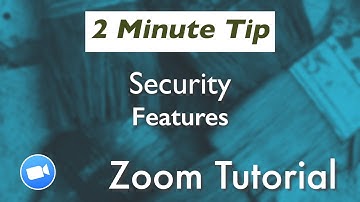 Zoom Security Tutorial:  How to enable the new zoom security settings