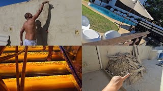 Colocamos um chuveirão | Hora de retirar entulhos | Precisamos rever alguns erros | Vlog de viagem