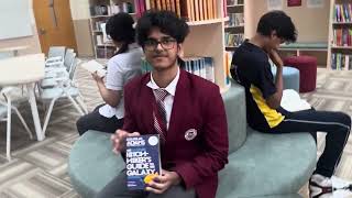 A library, a book and a voice 📚