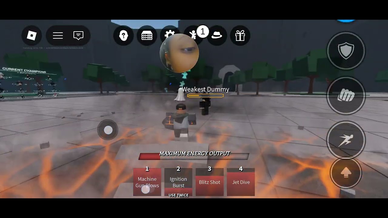 Me playing the strongest hero playing with every character 