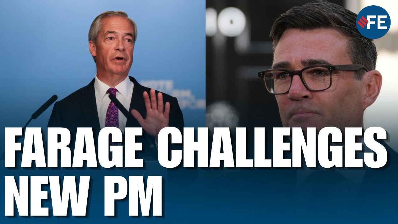 ‘Britain Is Watching’: Farage Sends Warning To New Prime Minister Andy  Burnham | WORLD NEWS | UK