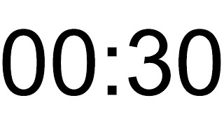 30 Seconds Timer / Timer 30 Secondi (no sound)