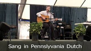 John Schmid sings Strawberry Roan in German