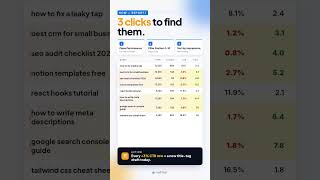 Unlock Hidden Traffic: 3 Google Search Console Reports You're Missing #Shorts