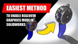 The EASIEST way to enable Realview Graphics in SolidWorks