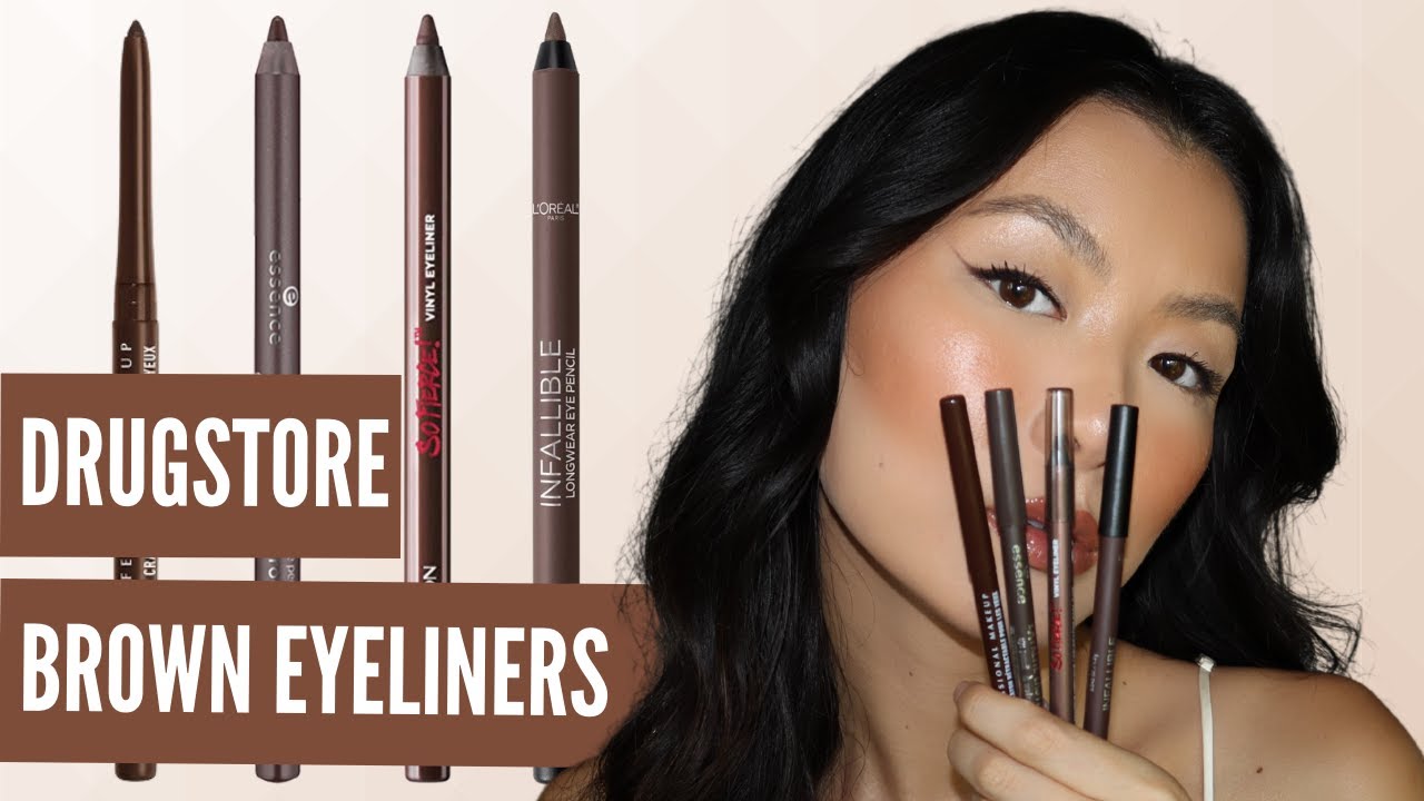 Best Drugstore Brown Pencil Eyeliners 