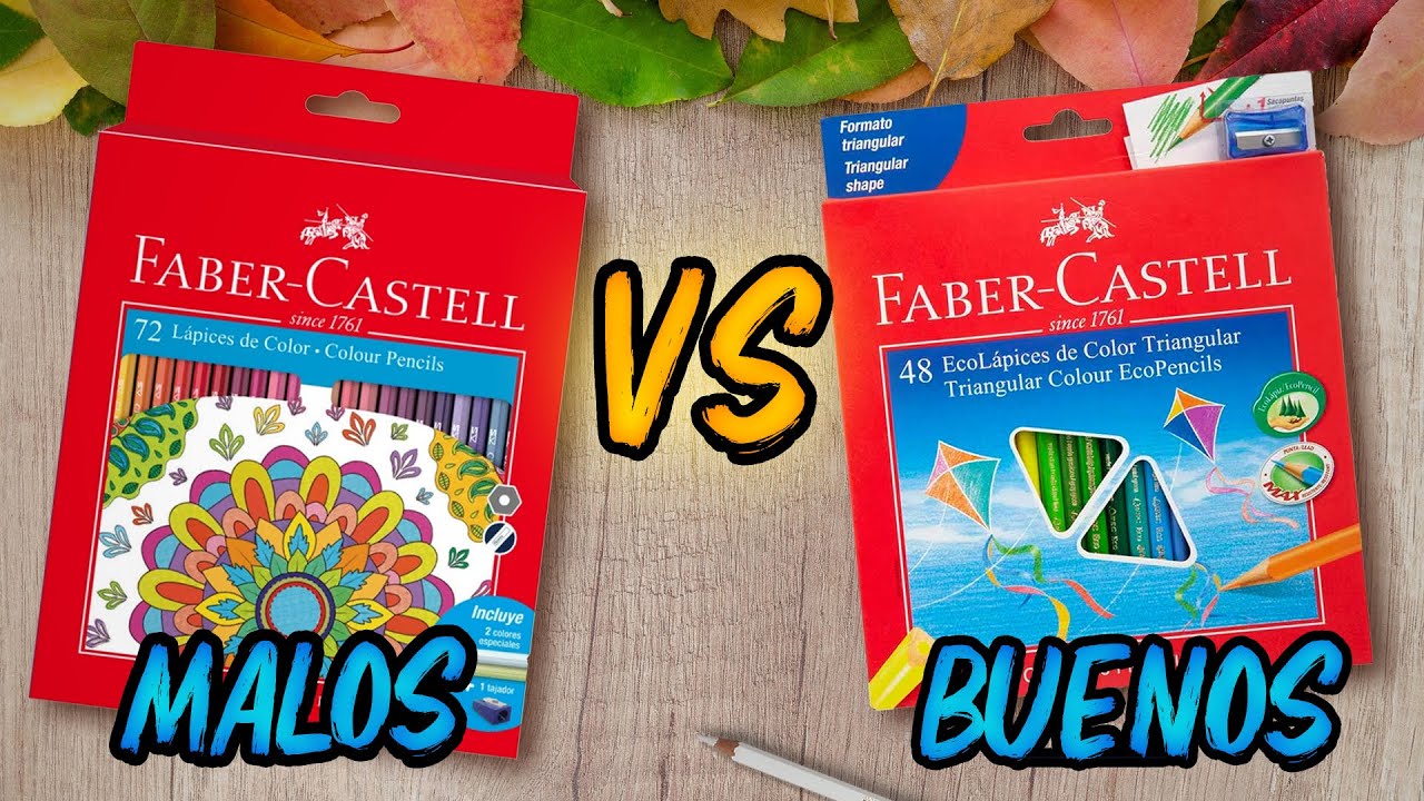 💥NO COMPRES estos COLORES, colores PIRATAS!!💥 Faber Castell 72