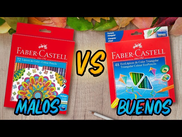 💥NO COMPRES estos COLORES, colores PIRATAS!!💥 Faber Castell 72