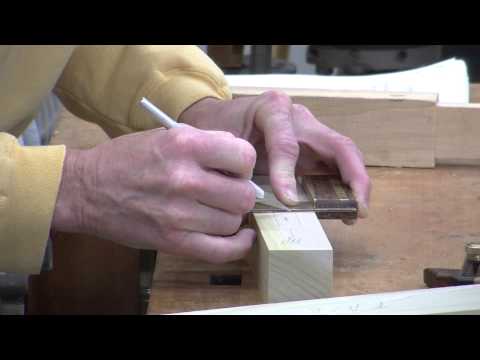 Wie ein Einsteckschloss & Tenon Layout
