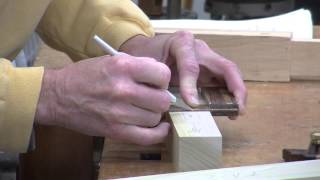 How to Layout a Mortise & Tenon