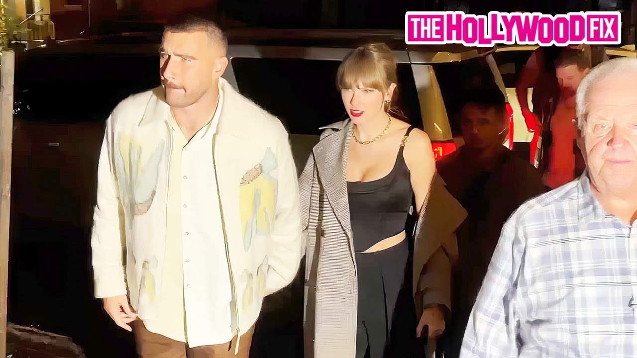 Taylor Swift, Travis Kelce, Ice Spice, Pete Davidson, Madelyn Cline & Sofia Hublitz Attend SNL Party