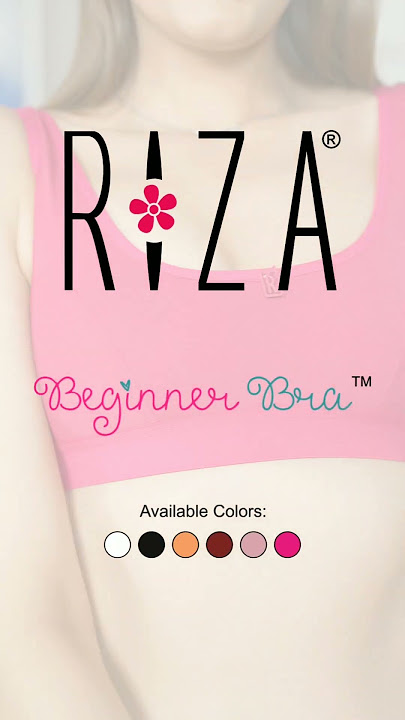 RIZA COTTONFIT BRA - 100% cotton fabric & superior fitting with 4