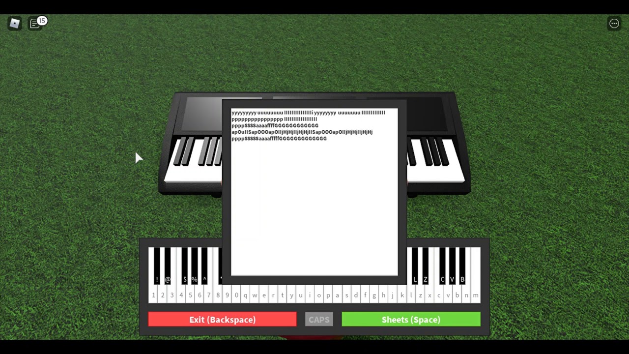 Playing Coffin Dance on Roblox Piano - YouTube