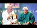 Jab they met  worlds greatest lyricists javed akhtar  gulzaar saabs humorous camradre jaadunama