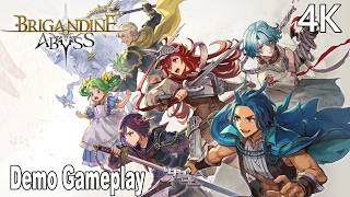 Brigandine Abyss Demo Gameplay 4K | No Commentary