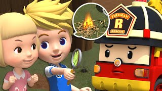 Bermain api itu Berbahaya│Seri Keselamatan Kebakaran🚒│Robocar POLI TV Bahasa Indonesia