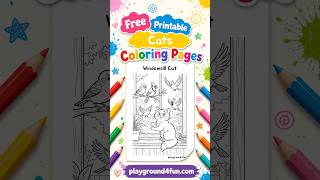 Details Free Cats Coloring Pages News