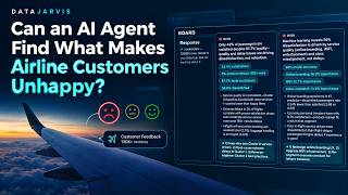 Can an AI Agent Find What Makes Airline Customers Unhappy