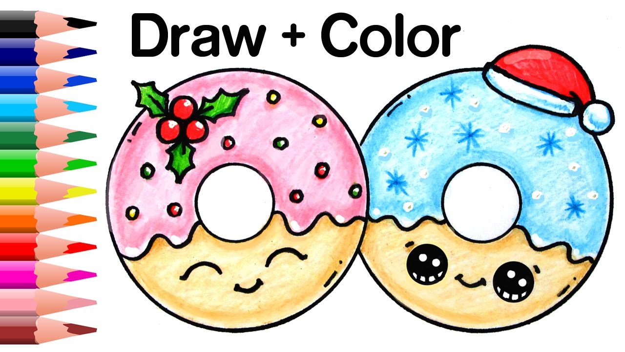 2000+ donut cute drawing Yummy and cute art to create and enjoy