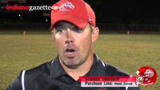 Post game Interview with Purchase Line Coach  Brandon Overdorff  Purchase Line vs Blairsville
