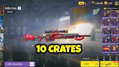 opening 10 crates in oddity crate codm season 9 2023