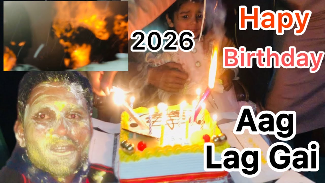 Happy birthday 🎊 New year All views Ko Mubarak Acnak Siya Aag lag Gai