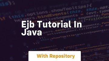 ejb tutorial in java