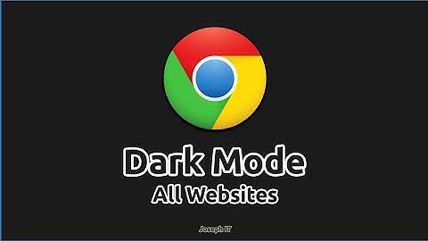 Dark Mode in Chrome for all Websites - Google Chrome Tips and Tricks