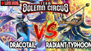 Radiant Typhoon Vs Branded Dracotail Yu-Gi-Oh! Locals Feature Match | Live Duel