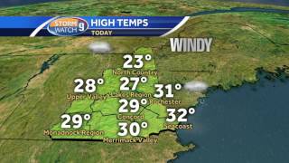 Watch: Heavy snow begins to fall across NH