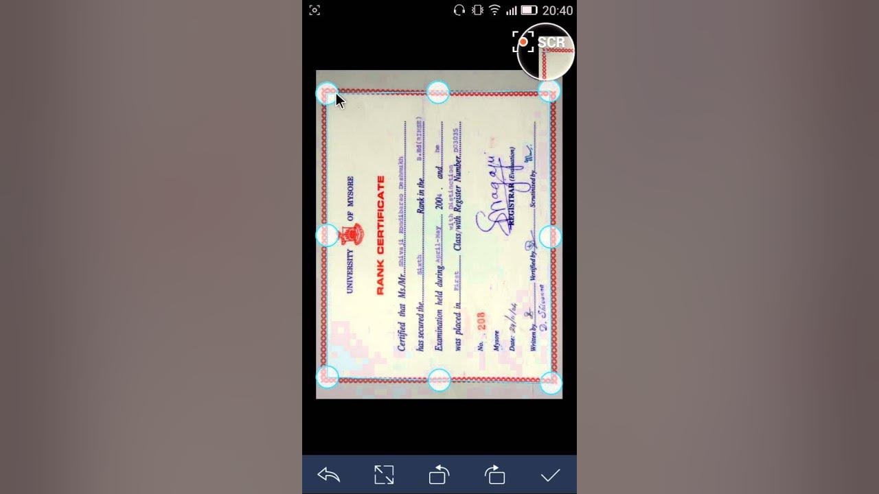 How to scan pdf document using u r phone youtube