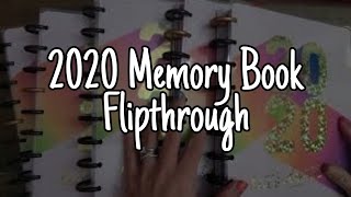 Full Flipthrough of Sophea's Toddler Memory Book 2020 | Classic Colorblock Happy Planner